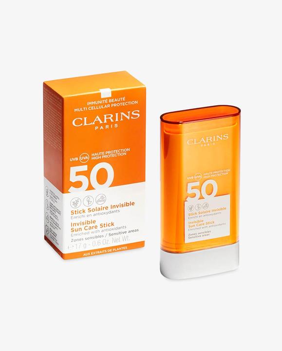 Immagine prodotto Clarins Invisible Sun Care Stick (Stick solare, Crema solare viso, SPF 50, 69 g)