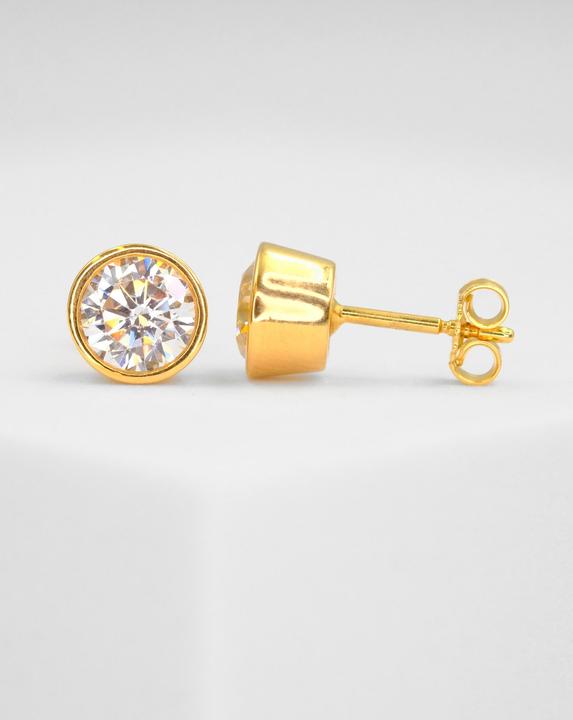 Produktbild Muau Ohrstecker (750/18 K Gelbgold)