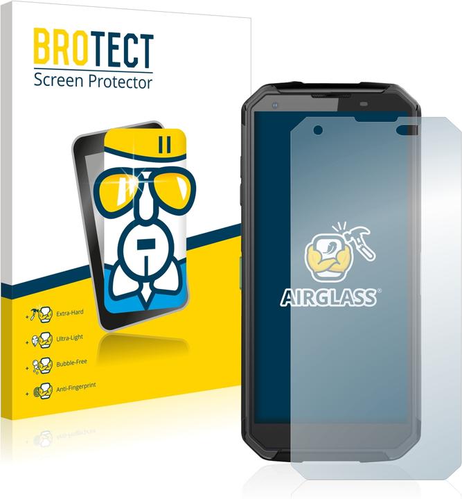 Actual product image BROTECT AirGlass Glass (1 Piece, Blackview BV9500)