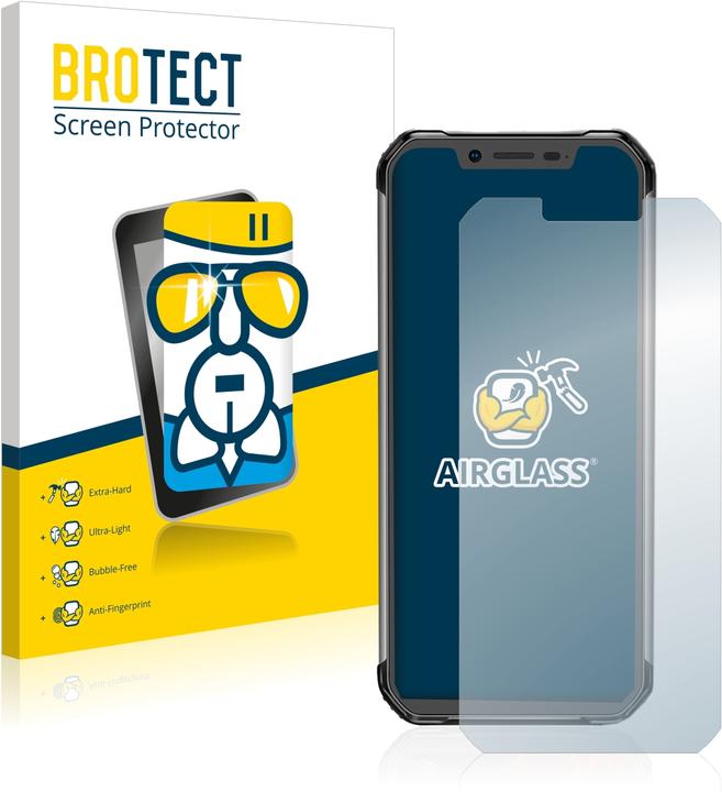 Actual product image BROTECT AirGlass Premium (1 Piece, Blackview Bv9600)