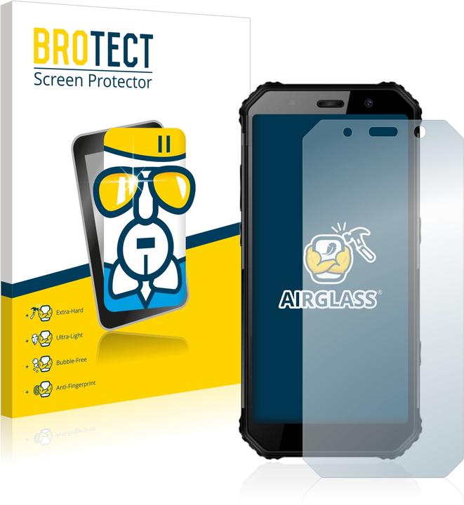 Actual product image BROTECT AirGlass Glass (1 Piece, HTC A9)