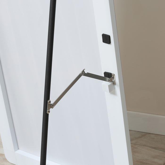 Actual product image Swisshandel24 Standing mirror, full-length mirror with stand, 45 x 160 cm Wall mirror, wardrobe mirror, dressing
