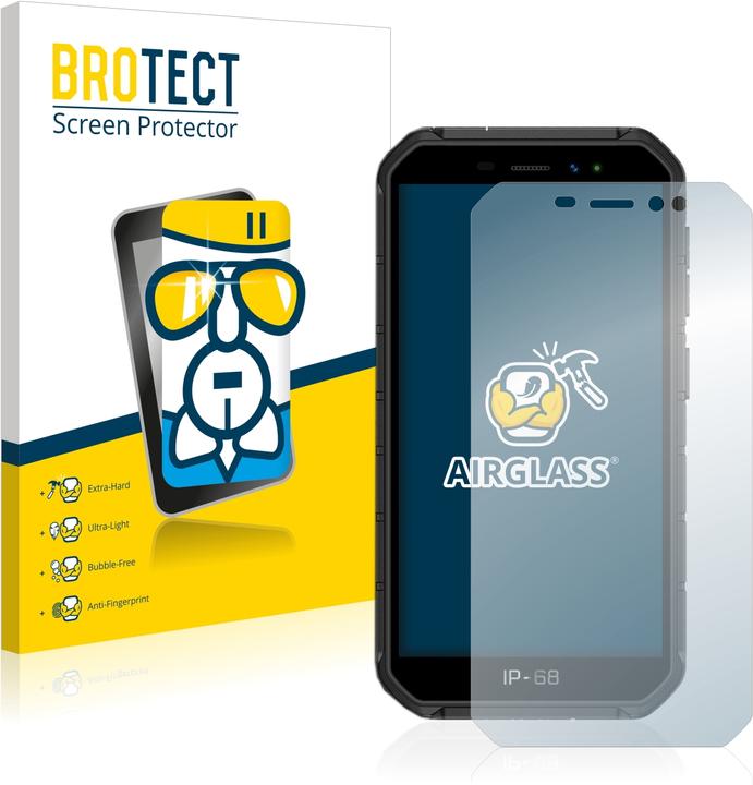 Immagine prodotto BROTECT AirGlass Vetro (1 Pezzo/i, Ulefone Armor X7 Pro)