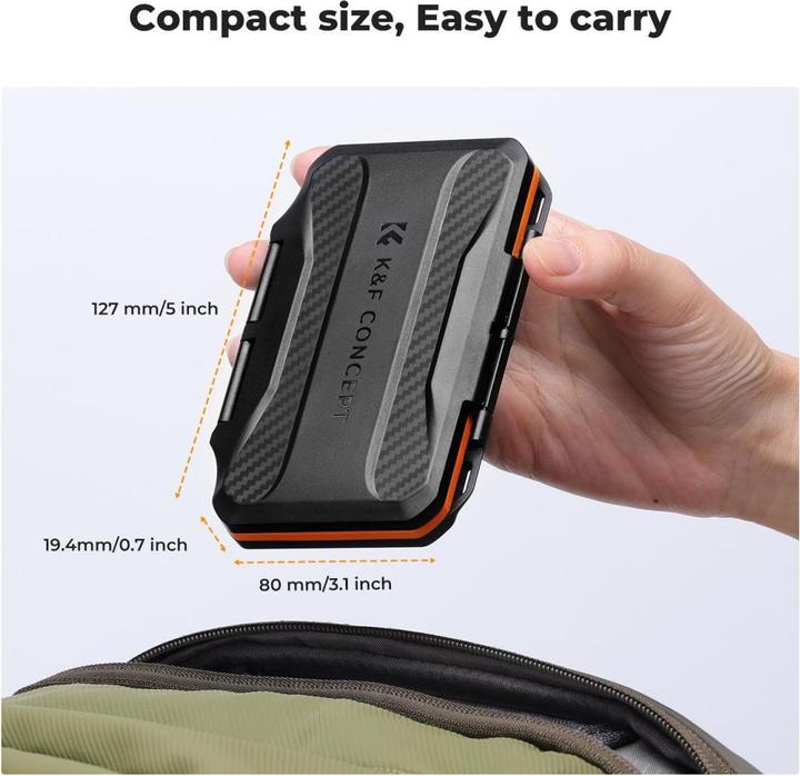 Produktbild K&F Concept Memory Card Case KF31.106 (Speicherkartenhülle)