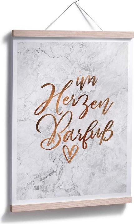 Immagine prodotto Trenddeko Copper Optics - Barefoot at Heart (60 x 80 cm)