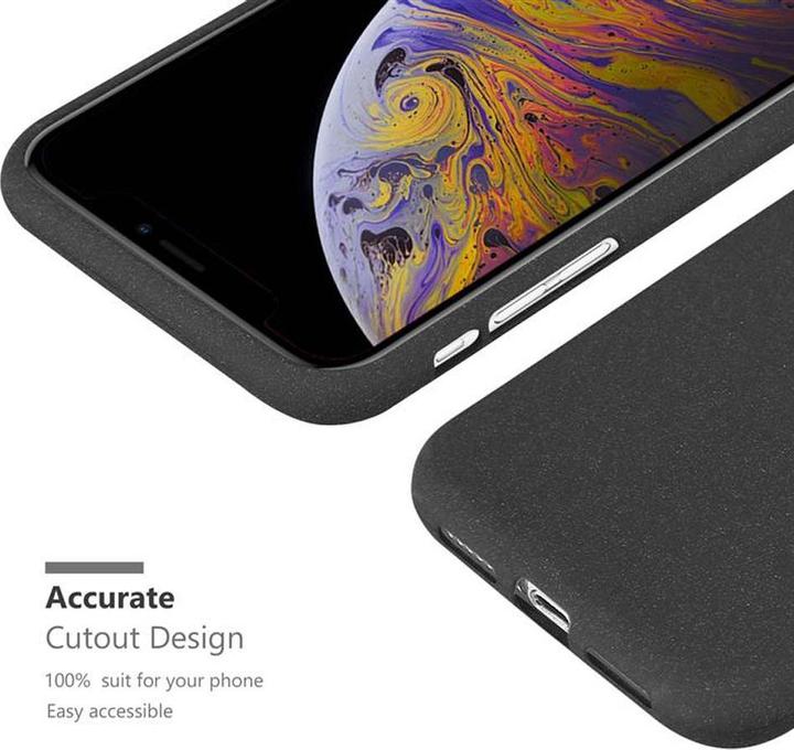 Actual product image Cadorabo TPU Frosted Cover (Apple iPhone XS Max)