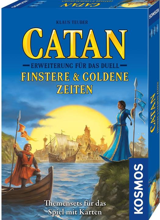 Produktbild Kosmos Catan- Erweiterung für das Duell- Finstere & Goldene Zeiten (Deutsch)