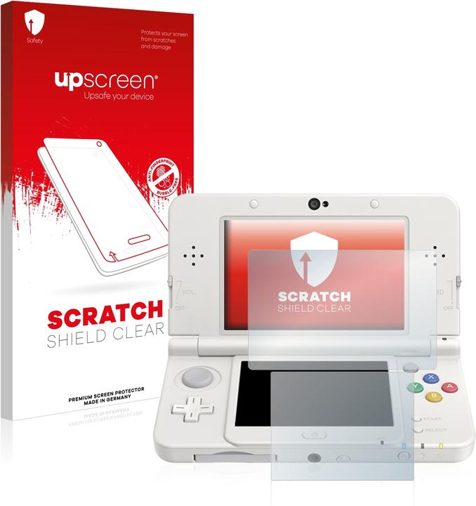 Actual product image upscreen Scratch Shield Protector (DSi XL)