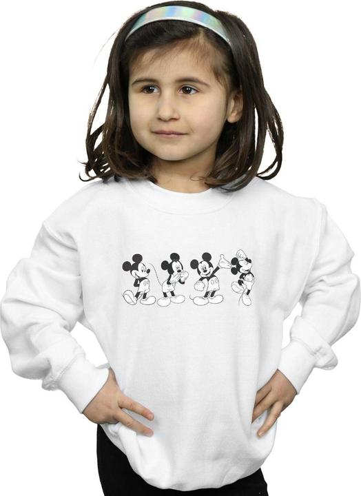 Produktbild Disney Mickey Mouse Four Emotions Sweatshirt Mädchen (140, 146)