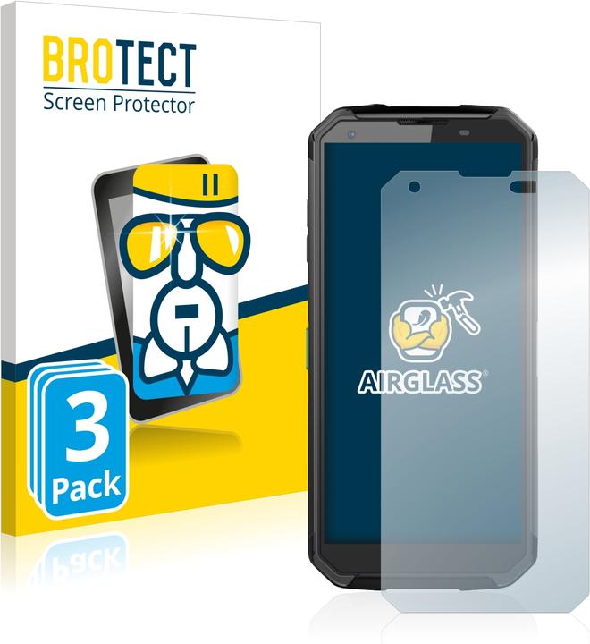Image du produit BROTECT AirGlass Verre (3 pièce(s), Blackview BV9500 Plus)