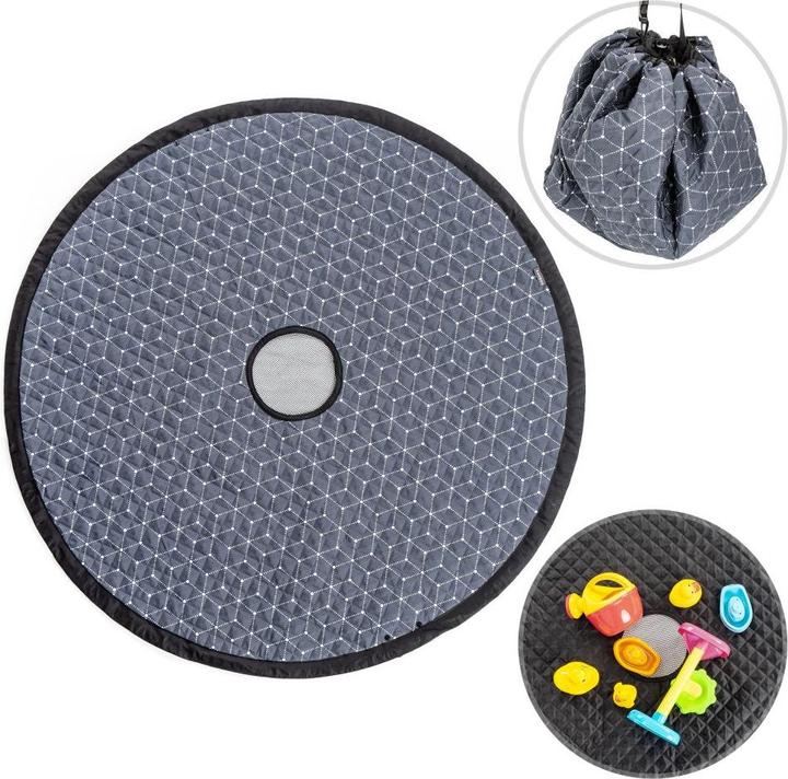 Image du produit Zamboo Couverture d'éveil Couverture d'éveil 2en1 - Sac et tapis de sol - Gris