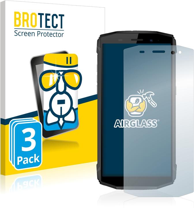 Image du produit BROTECT AirGlass Verre (3 pièce(s), Blackview BV5800 Pro)