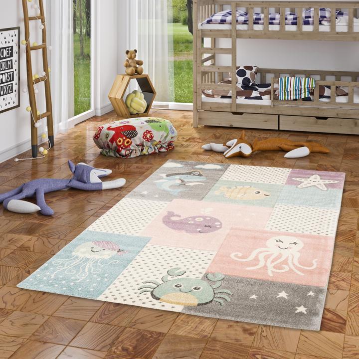Produktbild Pergamon Kinder Teppich Maui Kids Unterwasserwelt (120 x 170 cm)