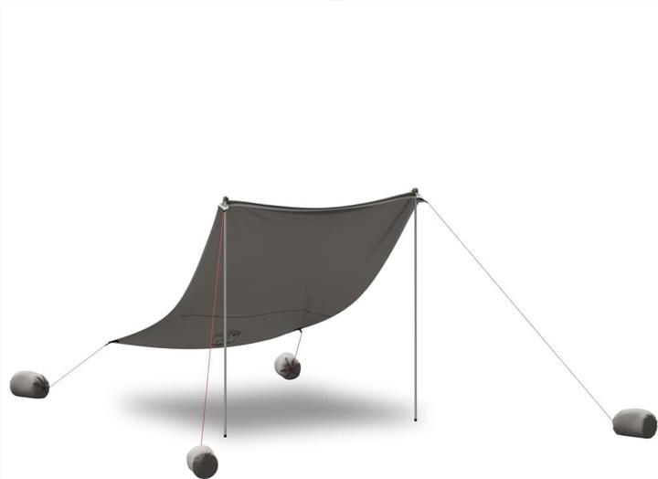 Immagine prodotto VidaXL Tenda da spiaggia con sacchi di sabbia 214 x 236 cm (tenda da spiaggia, 0.18 kg, 4 persone)