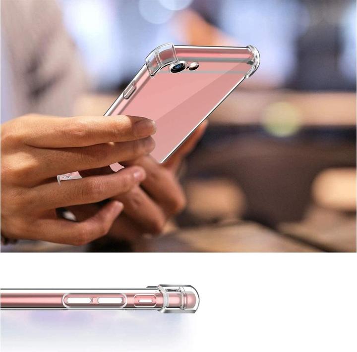 Actual product image Screenguard Apple iPhone 6/6S Case Crystal Soft Airbag Bumper (Apple iPhone 6)
