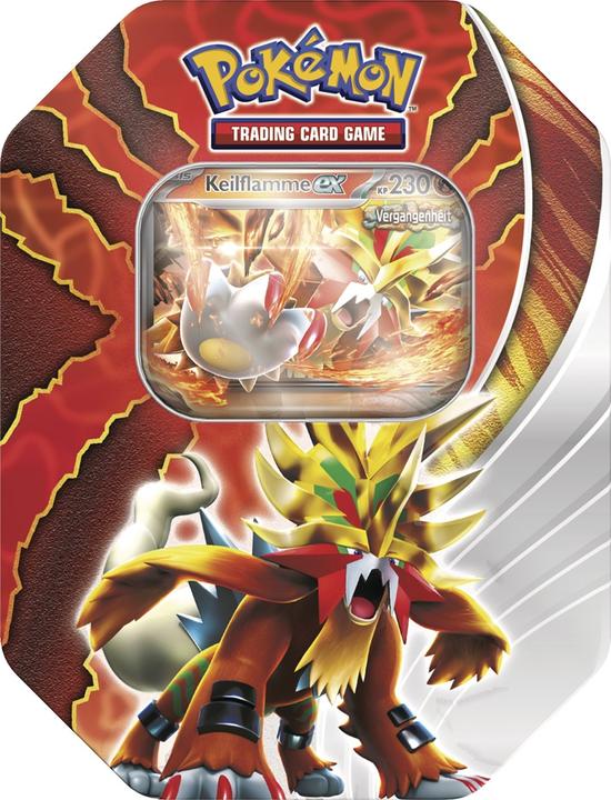 Produktbild Pokémon Tin-Box Paradox-Schicksale: Keilflamme (Deutsch, Tin)