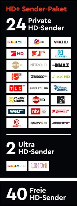 Actual product image HD+ Smart card, version HD05, 12 months (Nagravision, Smart card)