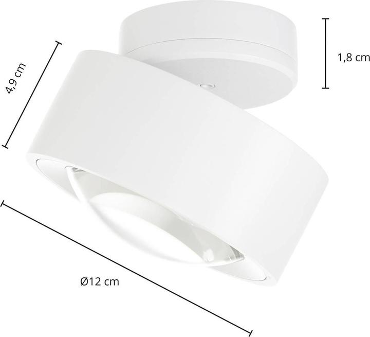 Immagine prodotto Arcchio Rotari Lampada da soffitto a LED, a 1 luce, mobile (1090 lm)