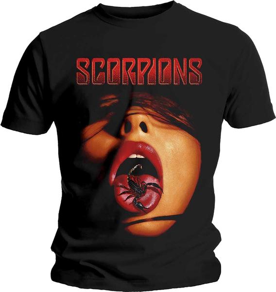 Rock Off Scorpions Unisex T-Shirt Scorpion Tongue
