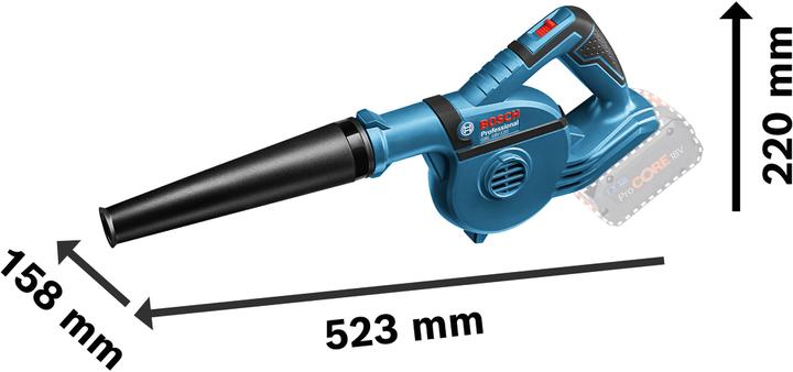 Image du produit Bosch Professional GBL 18V-120 (Fonctionnement sur batterie, Souffleurs d'atelier)