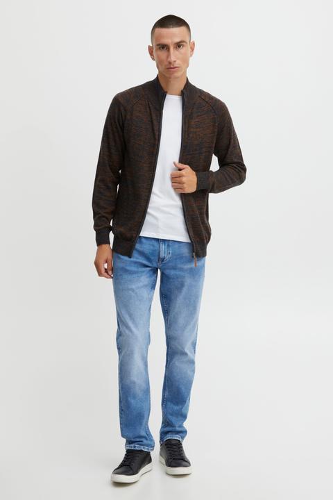 Immagine prodotto Blend Daniri Cardigan Maglione Maglia Con Bottoni Da Uomo Con Collo Alto Stampa (XL)
