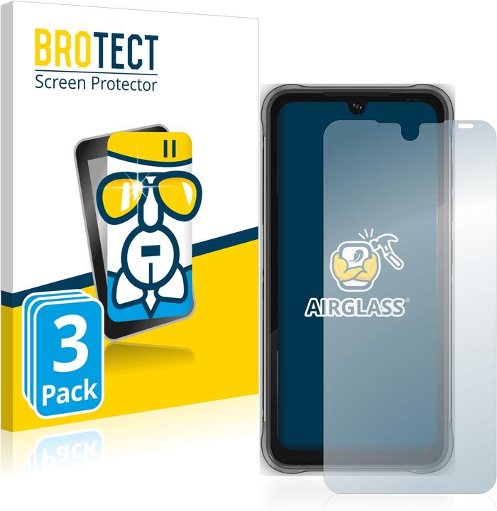 Image du produit BROTECT AirGlass Verre (3 pièce(s), Umidigi Bison Pro)