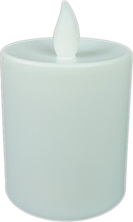 Produktbild Novaliv LED Kerze Outdoor weiss Grablichter LED mit Batterie Dauerkerze | LED Kerzen flackernde Flamme (1 x)