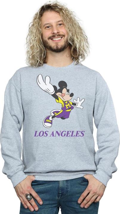 Actual product image Disney Mens Mickey Mouse Los Angeles Sweatshirt (L)