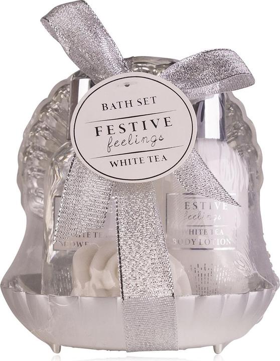 Accentra Geschenkset für Frauen FESTIVE FEELINGS in muschelförmiger Box (Haarpflege set)