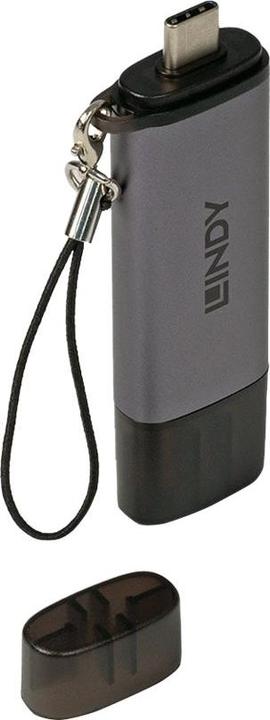 Produktbild Lindy Kartenleser (9-Polig, USB-C)