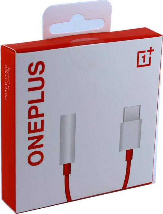 Productafbeelding OnePlus USB-C naar 3,5 mm adapter (USB Type C, 3,5 mm aansluiting)