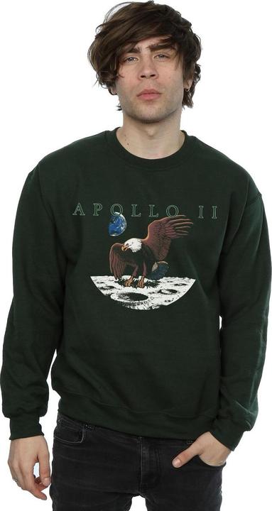 Actual product image Nasa Mens Apollo 11 Vintage Sweatshirt (L)