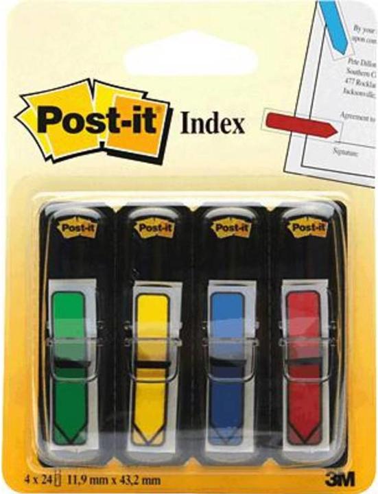 Actual product image Post-it Index arrows (0.5 x 7 x 12 cm)