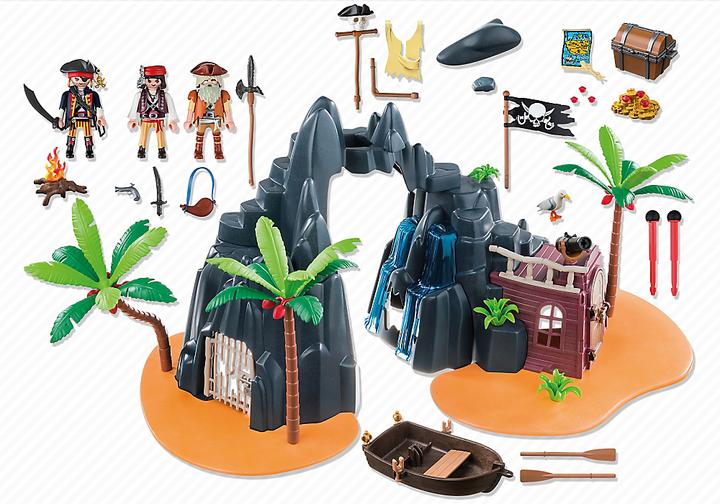Produktbild Playmobil Piraten-Schatzinsel (6679, Playmobil Pirates)