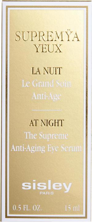 Immagine prodotto Sisley Supremya Yeux At Night The Supreme Anti-Aging Eye Serum (Siero, 15 ml, Notte)