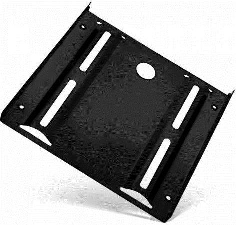 Produktbild InLine ® HDD-/SSD-Einbaurahmen SET, 2.5" auf 3.5" Rahmen, SATA Kabel, Stromkabel, Einbauschrauben