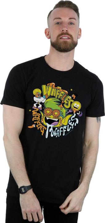 Image du produit - T-shirt TEEN TITANS GO WAFFLE MANIA - Homme (3XL)