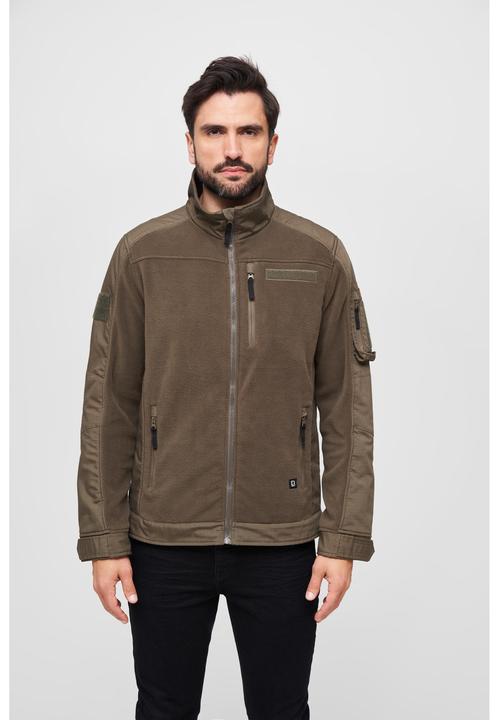 Produktbild Brandit Fleece Ripstop Outdoorjacke Grösse XL Farbe Oliv (XL)