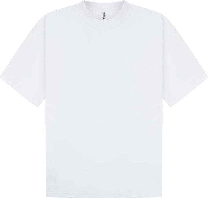 Immagine prodotto Casual Classics Maglietta Oversize Interblocco Scollo Allungato Adulto Unisex (S)