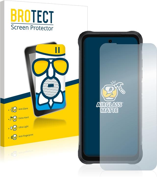Produktbild BROTECT AirGlass Panzerglasfolie Matt (1 Stück, Umidigi Bison GT2 Pro)