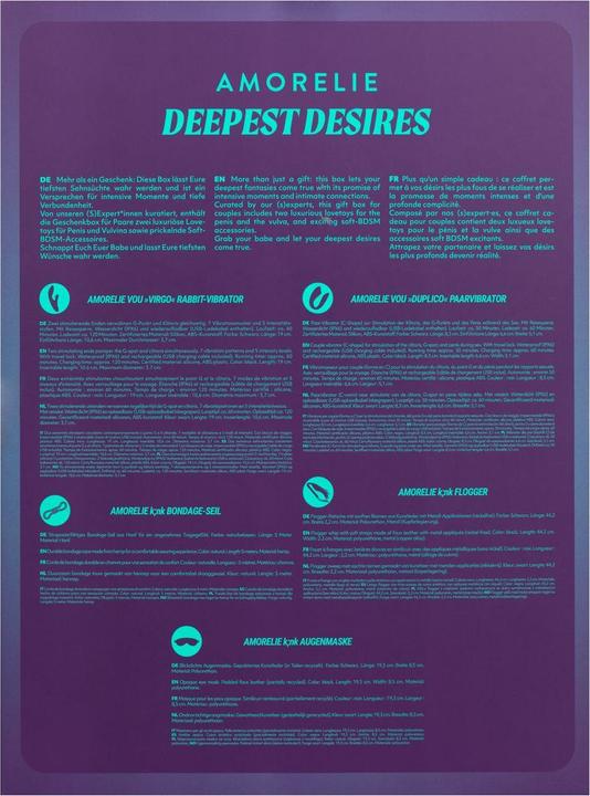 Produktbild Amorelie Deepest Desires« Geschenkbox