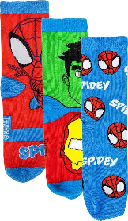 Produktbild Disney Socken Pack 3 Stück Spidey (27, 30)