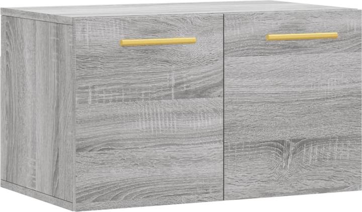 Produktbild VidaXL Wandschrank Grau Sonoma 60x36,5x35 cm Holzwerkstoff (60 x 36,5 x 35 cm)