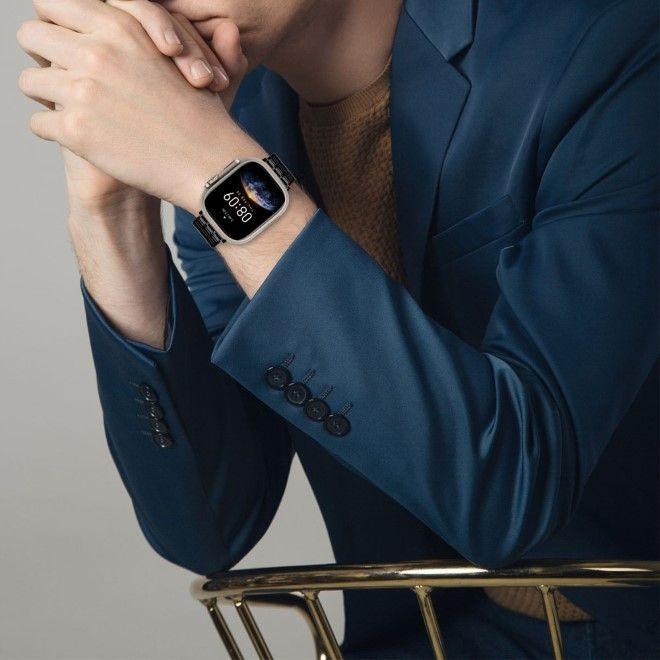 Produktbild MU Classic Stainless Steel Series Edelstahl Armband (38 mm, 40 mm, 41 mm, Edelstahl, Apple Watch Series 3, Apple Watch Series 1, Apple Watch Series 2, Apple Watch Series 5, Apple Watch Series 6, Apple Watch Series 7, Apple Watch Series 8, Apple Watch Series 9, Apple Watch SE, Apple Watch Series 4)