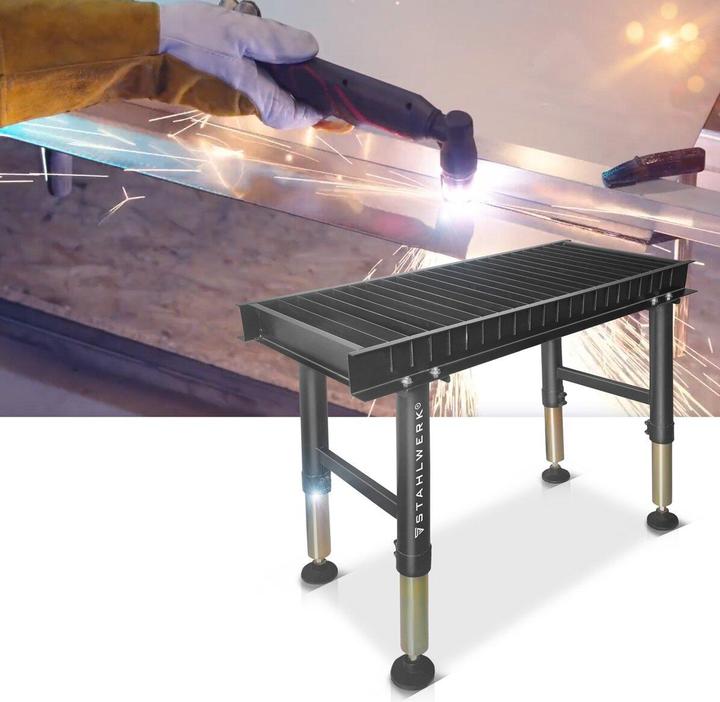 Produktbild Stahlwerk Plasmaschneidtisch PCT-1000ST 1000 x 410 mm höhenverstellbare Werkbank (41 cm, 100 cm)