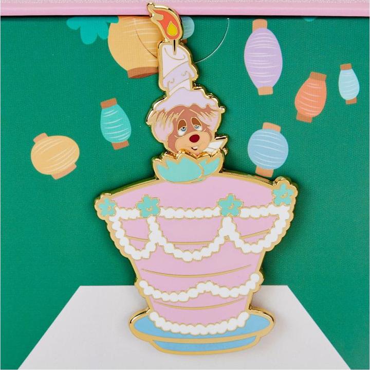 Actual product image Loungefly Disney by pin badges Unbirthday Cake 3" Limited Edition 8 cm