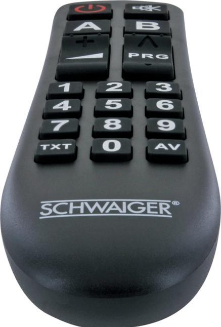 Immagine prodotto Schwaiger 20 pulsanti, 2x AAA (Telecomando universale, Infrarossi)