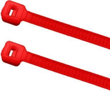 Actual product image Tecline Kabelbinder, rot, 160 x 2,5 mm VPE: 100 Stück (100 pcs.)