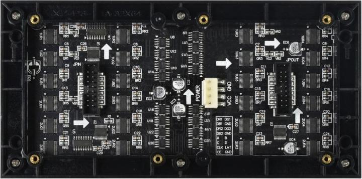 Actual product image WaveShare Digital RGB Matrix Clock for Rasperry Pi Pico 64x32