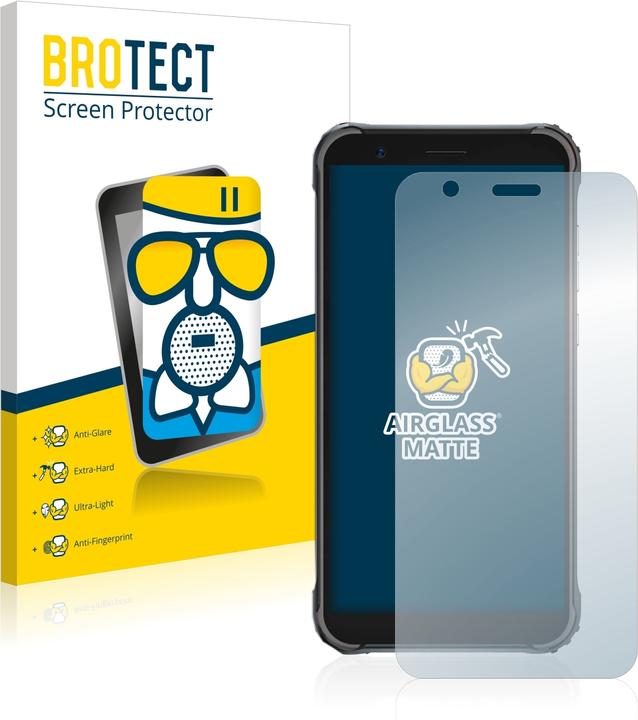 Produktbild BROTECT AirGlass Panzerglasfolie Matt (1 Stück, Blackview BV4900 Pro)